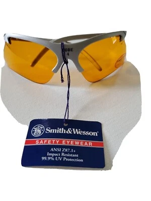 Smith & Wesson® Orange Tinted Code 4 Safety and Shooting Glasses  - Image 1 of 3