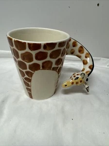 Taza de café o té jirafa 3D vintage hecha en Tailandia - Imagen 1 de 11