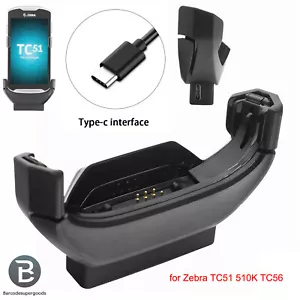 TYPE-C CLIP ON CHARGER for Zebra TC51 510K TC56 TC52 TC57 ADPTR-TC56-USBC-01 - Picture 1 of 8