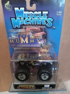 MUSCLE MACHINE. 4X4. CAROLINA CRUSHER.. THE MUMMY.. BLACK. M064-03-03. GOOD COND - Picture 1 of 1
