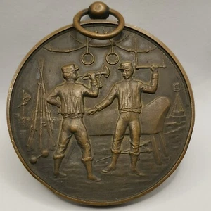 MEDAILLE BRONZE CONSTANTINE 1910 ALGERIE / 51mm 58.5 g - Bild 1 von 3