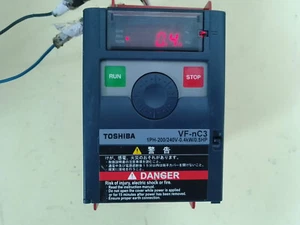Toshiba VFNC3-2004PL Transistor Inverter Drive VF-nC3 - Picture 1 of 9
