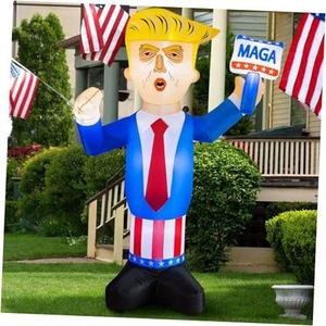  6.8 FT 4th of July Blow Up Inflatable Independence Day Outdoor Decorations  - Picture 1 of 7