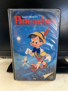 Walt Disney Classic Pinocchio VHS Black Diamond 1985 Black Clamshell - Sehr Gut - Bild 1 von 11