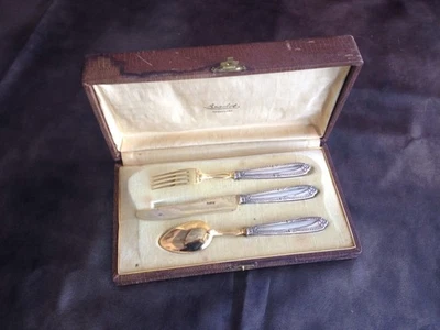 Copertina battesimale, argento e ottone, Luigi XVI. - Immagine 1 di 4