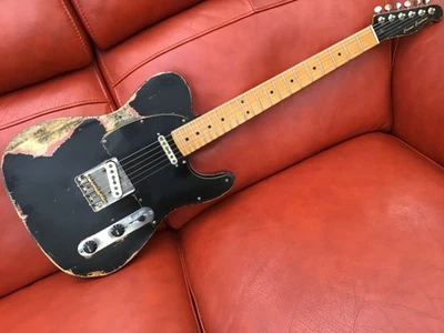 New build. ULtralight Crema Customs heavy relic nitro T-style. - Image 1 of 4