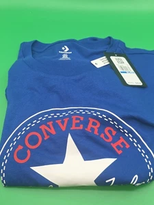 Converse Chuck Taylor All Star Men's T-Shirt - Blue - XL - Picture 1 of 5