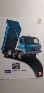 Tatra: 815 - 260S81 - Technische Daten (Prospekt-Blatt); 2009 - Bild 1 von 2