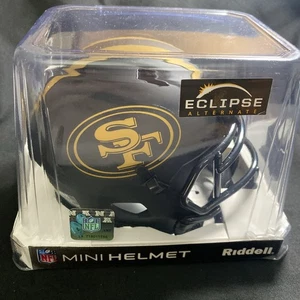 NIB NFL San Francisco 49ers Riddell Eclipse Mini Helmet - Picture 1 of 8