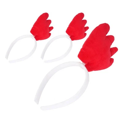  Diadema de disfraz de pollo de 3 piezas diademas de animales para decoraciones de Halloween Foto 1 de 4