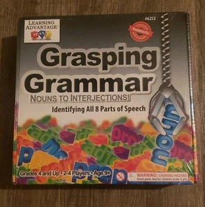 ¡Agarrar sustantivos gramaticales a interjecciones! Juego de mesa Learning Advantage nuevo - Imagen 1 de 6