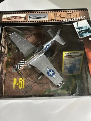 Motor Max P-51 Mustang Airplane Die Cast Big Beautiful Doll - 1:48 Scale - Image 1 of 3