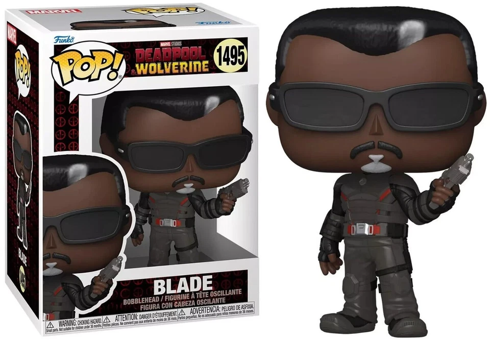 Marvel Deadpool & Wolverine: Blade Funko POP! Vinilo Foto 1 de 1