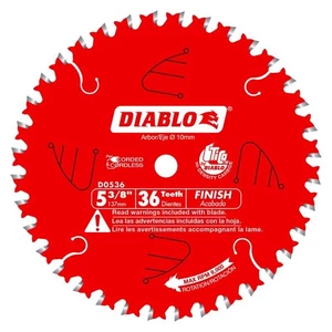 Diablo D0536X 5‑3/8 in. x 36 Tooth Finish Trim Saw Blade - Picture 1 of 1