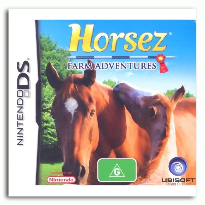 Horsez Farm Adventures * Nintendo DS 2DS 3DS XL NDS game Horse Petz pet - Image 1 of 1