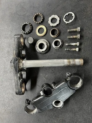 1998 Honda CBR600F3 triple tree steering stem hardware bearings Great condition! - Image 1 of 4