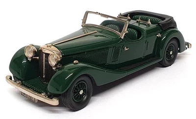Lansdowne Models 1/43 Scale LDM27 - 1937 Jensen Dual Cowl Phaeton Green - Image 1 of 4