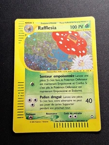 Rafflesia H31/h32 Holo Wizards Aquapolis Carte Pokémon FR - Picture 1 of 8