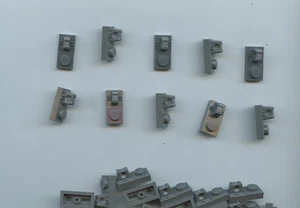 Lego x 20 dunkel bläulich graue Scharnierplatte 1 x 2 Verriegelung mit 1 Finger oben 30383 - Bild 1 von 1