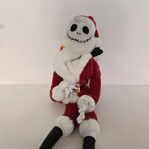 Disney "Santa Jack mit Spielzeugtasche 18 Zoll Nightmare Before Christmas Plüsch Prüfstein - Bild 1 von 9
