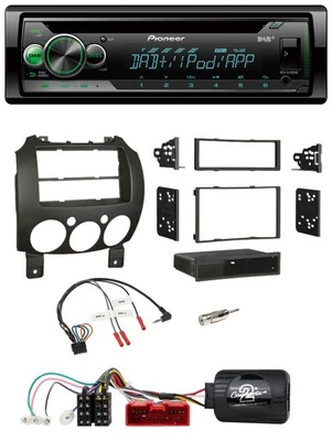 Pioneer USB MP3 DAB Lenkrad CD Autoradio für Mazda 2 2007-2014 nur Panasonic OEM - Bild 1 von 4