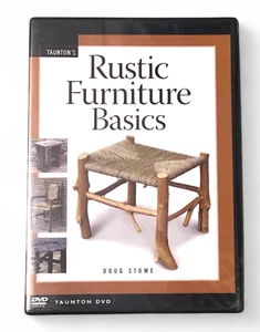 Rustic Furniture Basics (DVD, 2009)  Woodworking Tutorial Doug Stowe - NEW - Foto 1 di 3