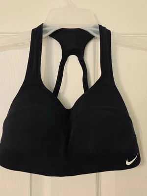 Nike Alpha High Support Bra Small Sports Bra Dri-Fit Black  NWOT  DV2325-010 - Image 1 of 4