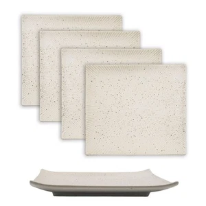 4x Sushi Platte Servier Teller Porzellan 26 x 23.4 x 3.8 cm Japanisches Geschirr - Bild 1 von 5