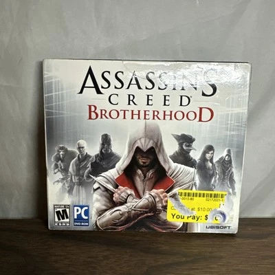 Assassin's Creed Brotherhood PC new Sealed In Original Slipcover - Image 1 of 3