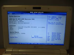 ASUS Eee PC 1000H 10", Intel Atom N270, 1.6GHz, 2GB RAM - Picture 1 of 7