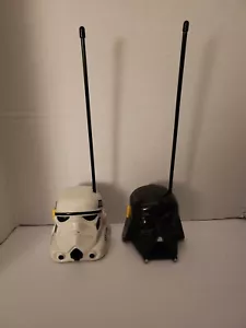 Star Wars Walkie Talkies Darth Vader and Stormtrooper Microgames 1994 - Picture 1 of 11
