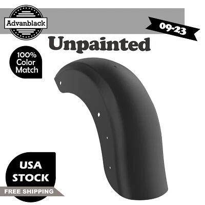 Guardabarros trasero sin pintar Holeshot picado para Harley Davidson Touring 09-23 Foto 1 de 4