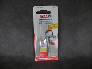 1 Tube tesa SEKUNDENKLEBER a. 4,5gr. Schnell-Kleber flüssig 57040 (1gr=0,33€) ws - Bild 1 von 1