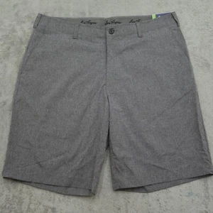 Ben Hogan Shorts Mens Size 38 Gray Performance Stretch Microfiber Golf - Picture 1 of 7