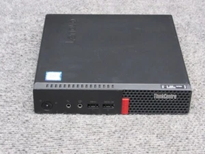 Lenovo ThinkCentre M710q Mini PC w Intel Core i3-6100T 3.20GHz 8GB RAM 500GB HDD - Picture 1 of 2