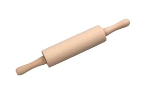 21cm Small/Mini Wooden Rolling Pin - Kids Handmade Crafting/Baking Dough Pastry - Picture 1 of 3