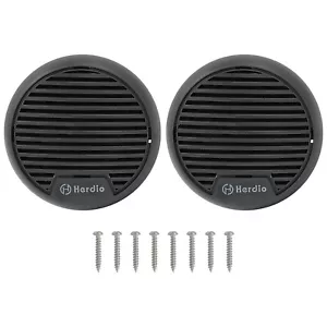 Herdio 2X140W 3" Waterproof Marine Speakers Stereo Coaxial Boat UTV Golf Cart - Picture 1 of 12