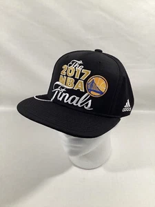 Golden State Warriors Hat Cap Adidas 2017 NBA Finals Champions SnapBack NWT - Picture 1 of 10