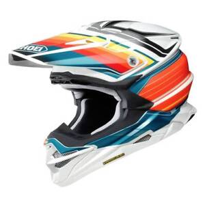 Shoei VFX-WR Pinnacle TC-8 Off-Road Motocycle Motocross ACU Gold Approved Helmet