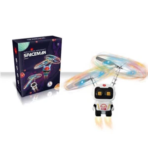 Children's Gift Induction Flying Robot Toy Mini Aircraft Outdoor Toys LED Light - Picture 1 of 5