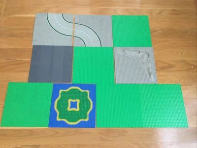 LOTE PLACAS BASE LEGO 32x32 puntos luna vintage placa base cráteres isla caminos Foto 1 de 4