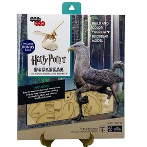 IncrediBuilds Harry Potter Buckbeak 3D Wood Model Bonus Booklet Christmas Gift - Picture 1 of 3