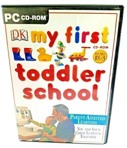 My First Toddler School CD-ROM PC Platform for Ages 1 1/2 - 3 years - Bild 1 von 3