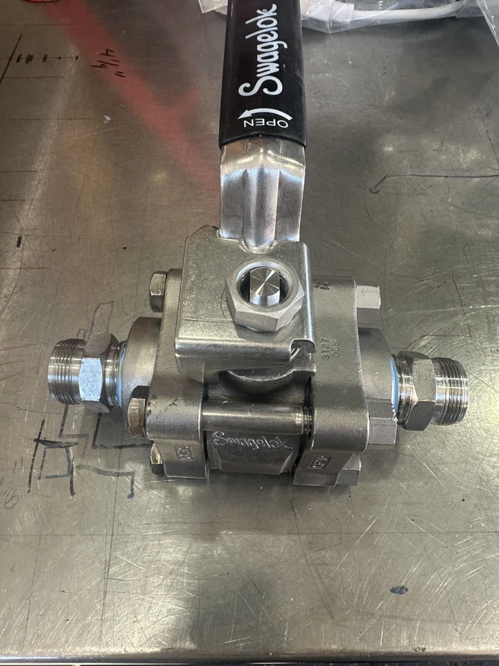 Усиленные сиденья из ПТФЭ с шаровым клапаном Swagelok SS65TF16 60 серии - Изображение 1 из 4