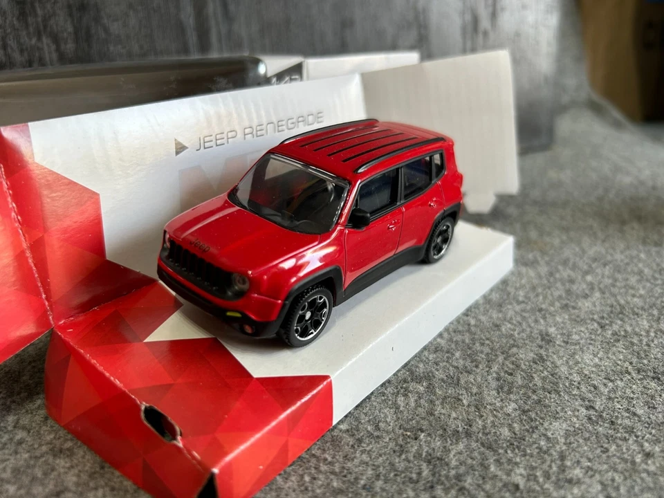 JEEP RENEGADE 1:43 1/43 MONDO MOTORS European Collection Modellino in METALLO - Immagine 1 di 4