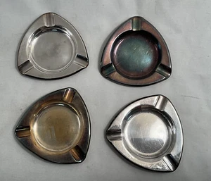 Vtg. Set of 4 MCM Ashtrays - Marked Zilfa Pleet - Bild 1 von 4