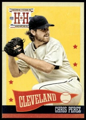 2013 Panini Hometown Heroes #188 Chris Perez NM - Image 1 of 2