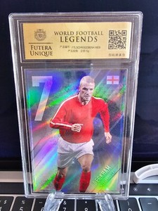 2018 Futera Unique World Football Legends 5gr Silver-David Beckham England