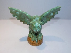 Ceramic Winged Gargoyle/Griffon Figurine - Picture 1 of 6
