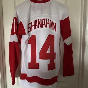 Mitchel & Ness Men's Small Brendan Shanahan White 01/02 Detroit Red Wings Jersey - Picture 1 of 15